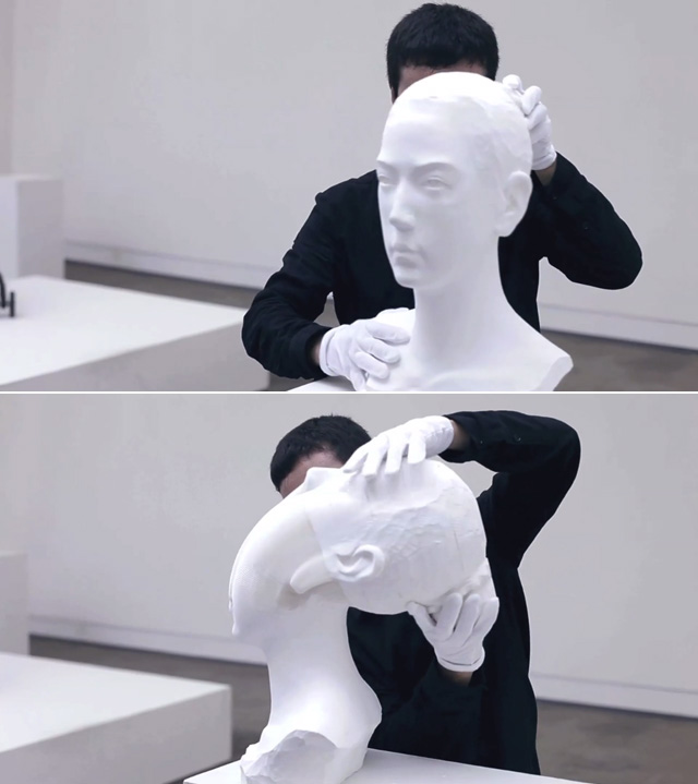 چینی آرٹسٹ نے کاغذ کے مجسمے بناکر سب کو حیران کردیا